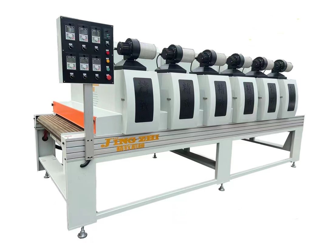 SPC LVT Floor Automatic UV Coating Machine For Wood 20-35m/Min